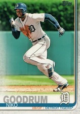 #251 Niko Goodrum Detroit Tigers 2019 Topps Series 1 Baseball Card FAZ