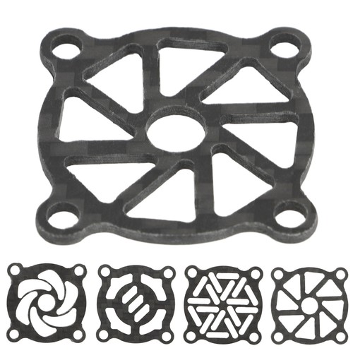 New 30x30mm Cooling Fan Cover Carbon Fiber RC Electric Motor Fan Heat Dissipatat - Picture 3 of 12