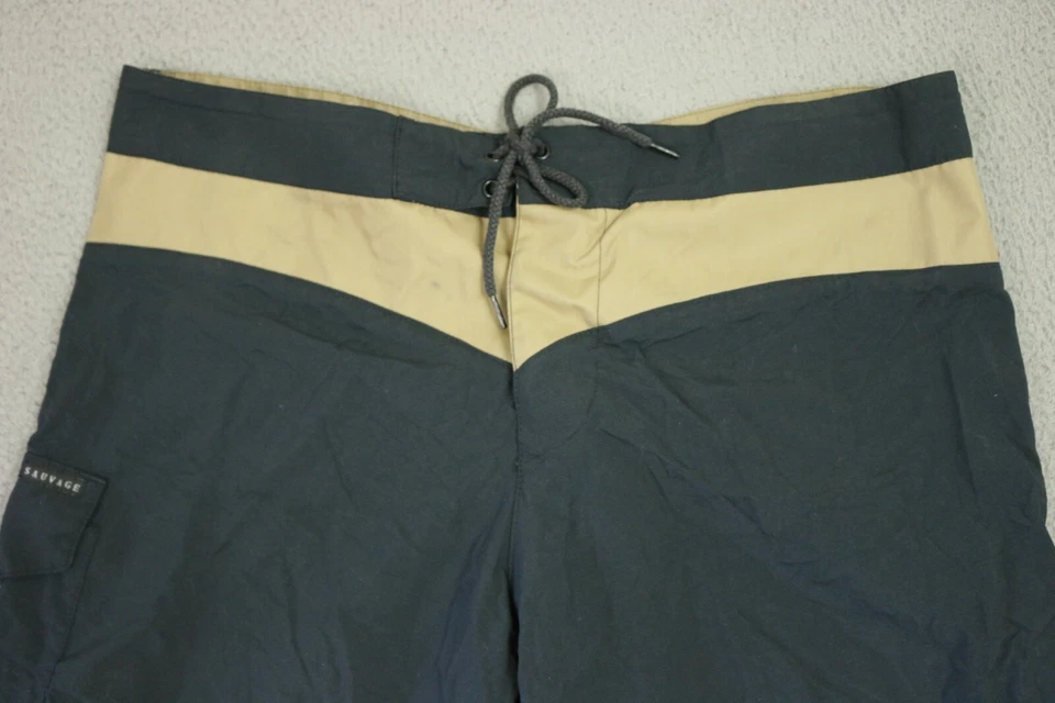 Baúl de baño vintage Sauvage Board Shorts para hombre 36 Foto 3 de 4