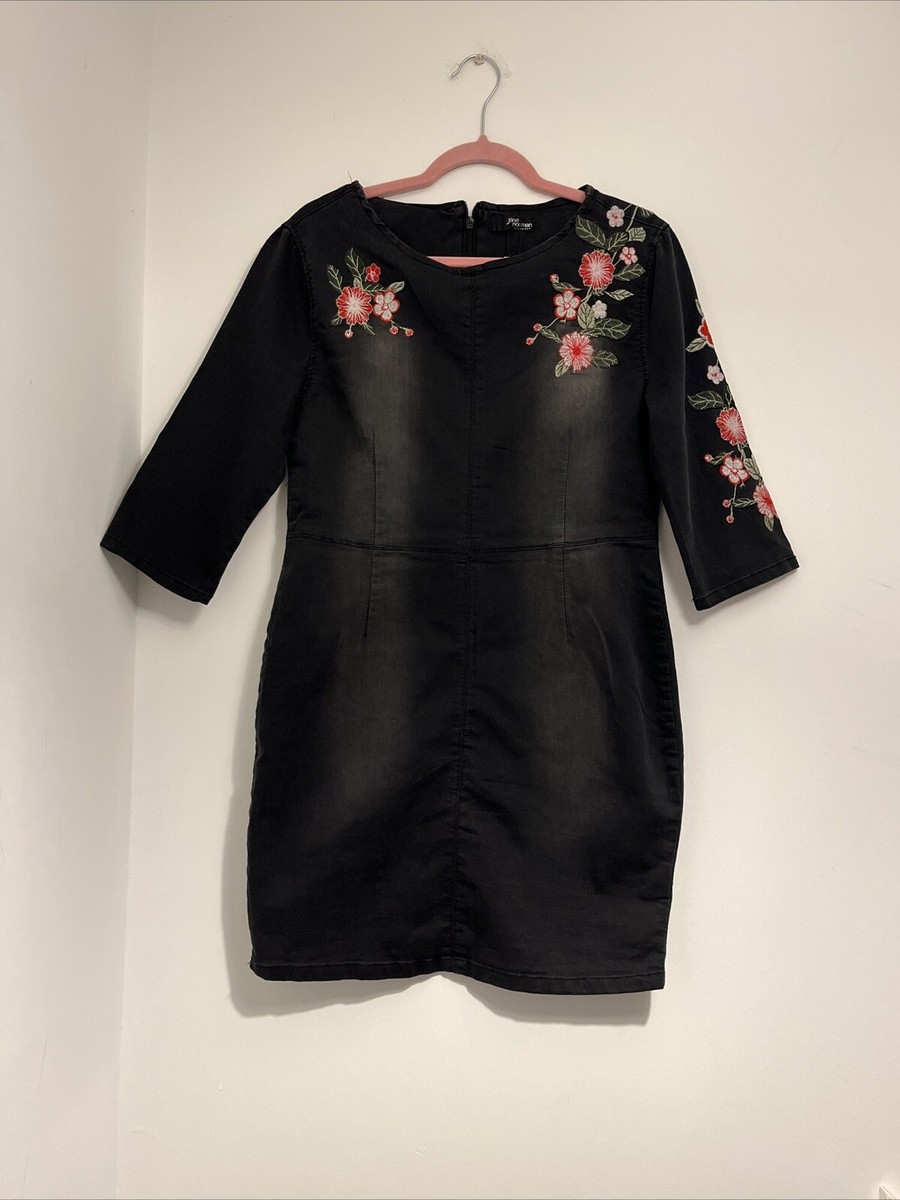 jane norman denim dress Jane Norman Women's Denim Dress Size 14