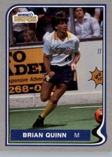 1987-88 Pacific MISL  / NASL / NPSL -  Sand Diego Sockers -  #54  Brian Quinn