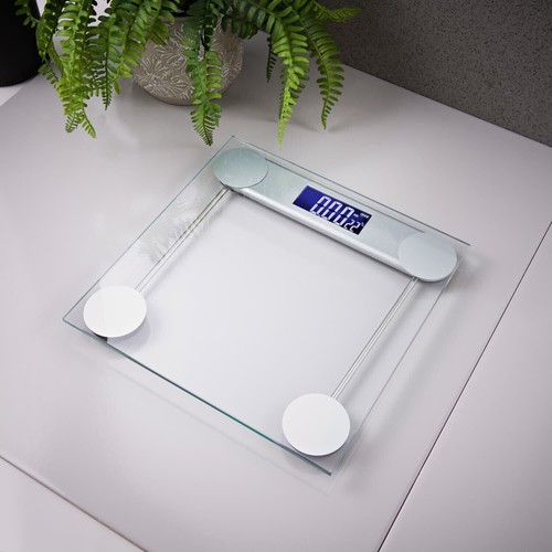 Digital Bathroom Heavy Duty Glass Scales 180KG Weighing Body Glass Scale Weight - Picture 4 of 6