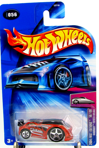 HOT WHEELS 2004 FIRST EDITIONS SERIES HARDNOZE TOYOTA CELICA - Picture 2 of 3