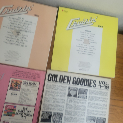 Lot#135 12 Vintage Rock Pop Compilation LPs 1960-1970s VG-Vg+ - Picture 2 of 6