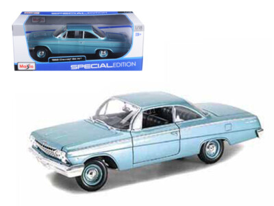 １９６２　ＣＨＥＶＲＯＬＥＴ　Ｂｅｌ　Ａｉｒ　【１／１８】新品、未使用 Maisto 1962 Chevrolet Bel Air 1:18 Diecast Car for sale
