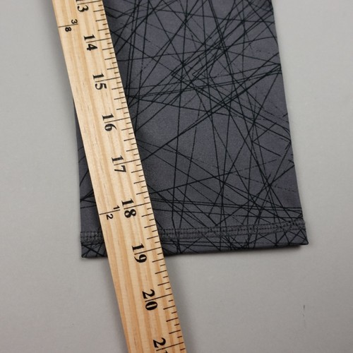 Alo Yoga Pants XS Leggings Gray Geometric Capri Womens - Picture 7 of 9