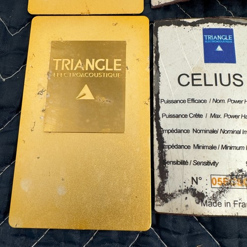 TRIANGLE CELIUS ES T16DE160C ORIGINAL DRIVER SPEAKER 6.5" X 7.5" (SPEAKER ONLY) - Picture 9 of 9