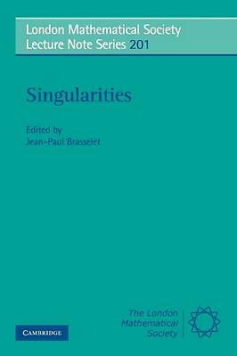 Singularities Brasselet Paperback Cambridge University Press 9780521466318