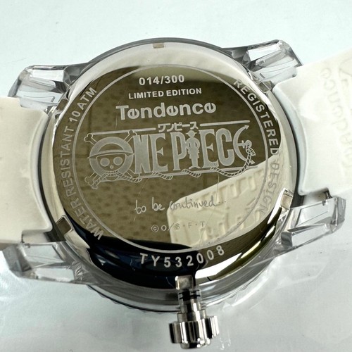 One Piece x Tendence Collaboration Flash White Model Wristwatch 20th Anniversary - Picture 7 of 10