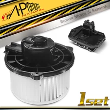 A-Premium HVAC Blower Motor w/Fan Cage &Resistor Front for Toyota RAV4 2001-2003