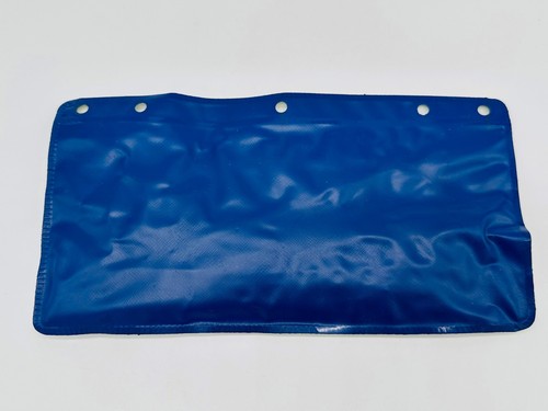 Vintage 1970's Vinyl 3 Ring Binder Pencil Pouch w/ Zipper Houndstooth Pattern - Picture 2 of 4
