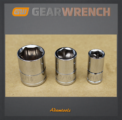 new - GearWrench 1/4" Drive Socket and Accessories, choose one - Picture 65 of 87