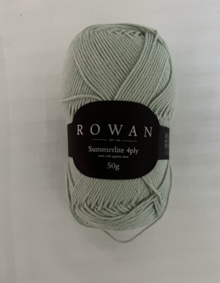 Yarn; RowN Summer lite 4 Ply Yarn. 50 g Egyptian Cotton Yarn. Made in Hungary.
