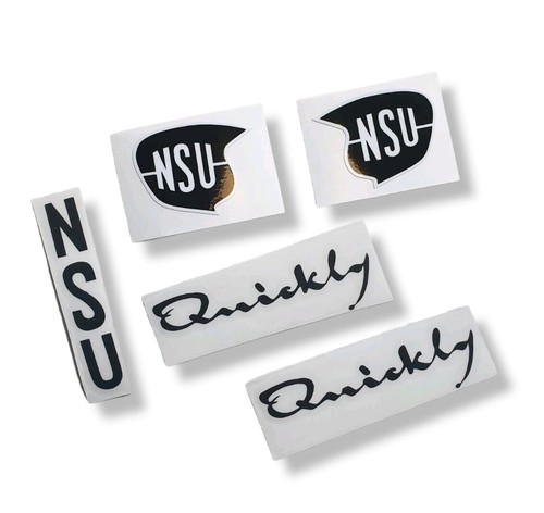 Nsu Sticker NSU Quickly N S Urquickly * Aufkleber SET * Sticker Logo Abziehbilder ...