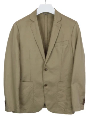 AT.P.CO Alan Blazer Herren (Eu) 50 Einreihig Leinen Mischung Kerbe Revers - Bild 1 von 4