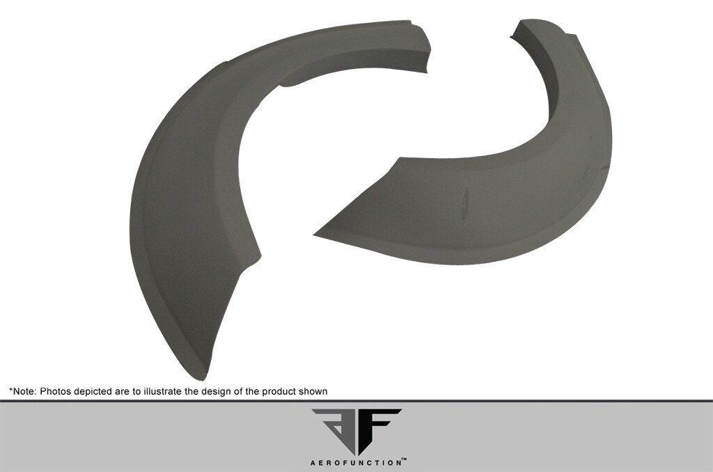 04-08 Lamborghini Gallardo AF-1 Aero Function Widebody Rear Fender Flares 109606