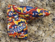 SWAG Black Friday WILD CARD All Plush Digi Skull Blade Cover Red Blue Yellow Tri