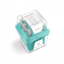 ImpressArt  - Juniper - 3mm Number Metal Stamp Set  Storage Case - NEW