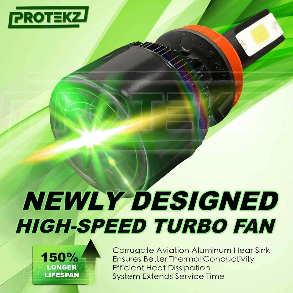 Kit de bombillas de faros LED HB4 9006 6000 K para Dodge Journey 2009-2017 haz bajo Foto 3 de 4