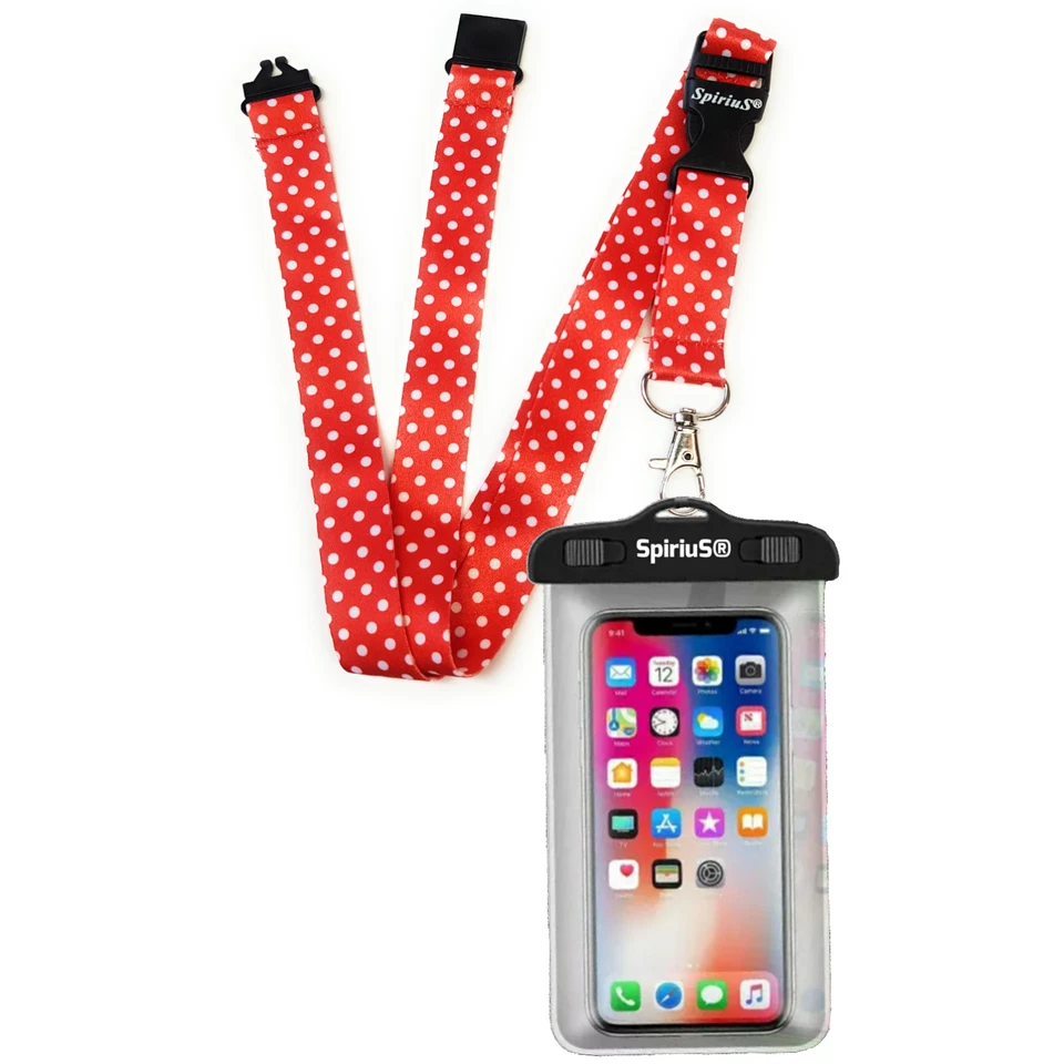 SpiriuS Waterproof & Underwater phone case bag pouch+ Neck Strap Lanyard Holder  - Image 4 of 4