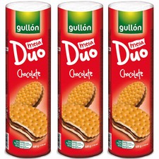 Spanish Gullón Mega Duo Chocolate Biscuits – 500g Pack of 3
