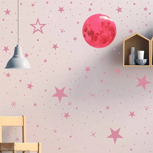 435Pcs/set Luminous Moon Star Wall Sticker for Kids Bedroom Ceiling Decoration - Picture 19 of 27