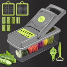 15in1 Potato Slicer Chipper Potatoes Chips Cutter Machine Fruit Vegetable Peeler