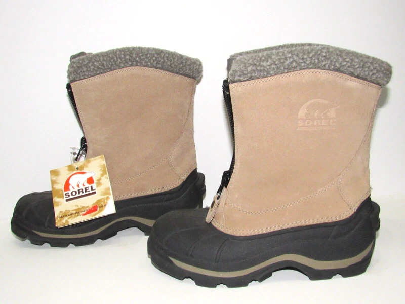 sorel ellesmere winter insulated zip up waterproof boots