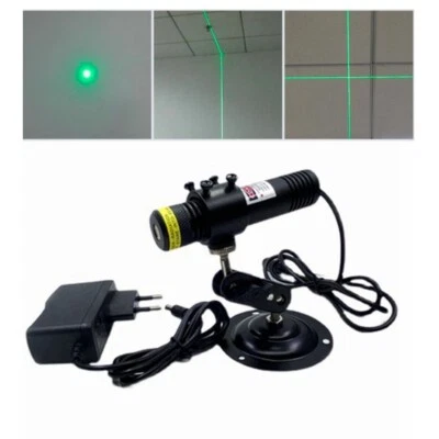 SEE DETAILS Wasserdichtes 520nm 30-135mw grünes industrielles Laserdiodenmodul 22x100mm