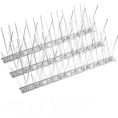 Bynccea Bird Spikes Stainless Steel Durable for Small 3.25ft(3*33cm)