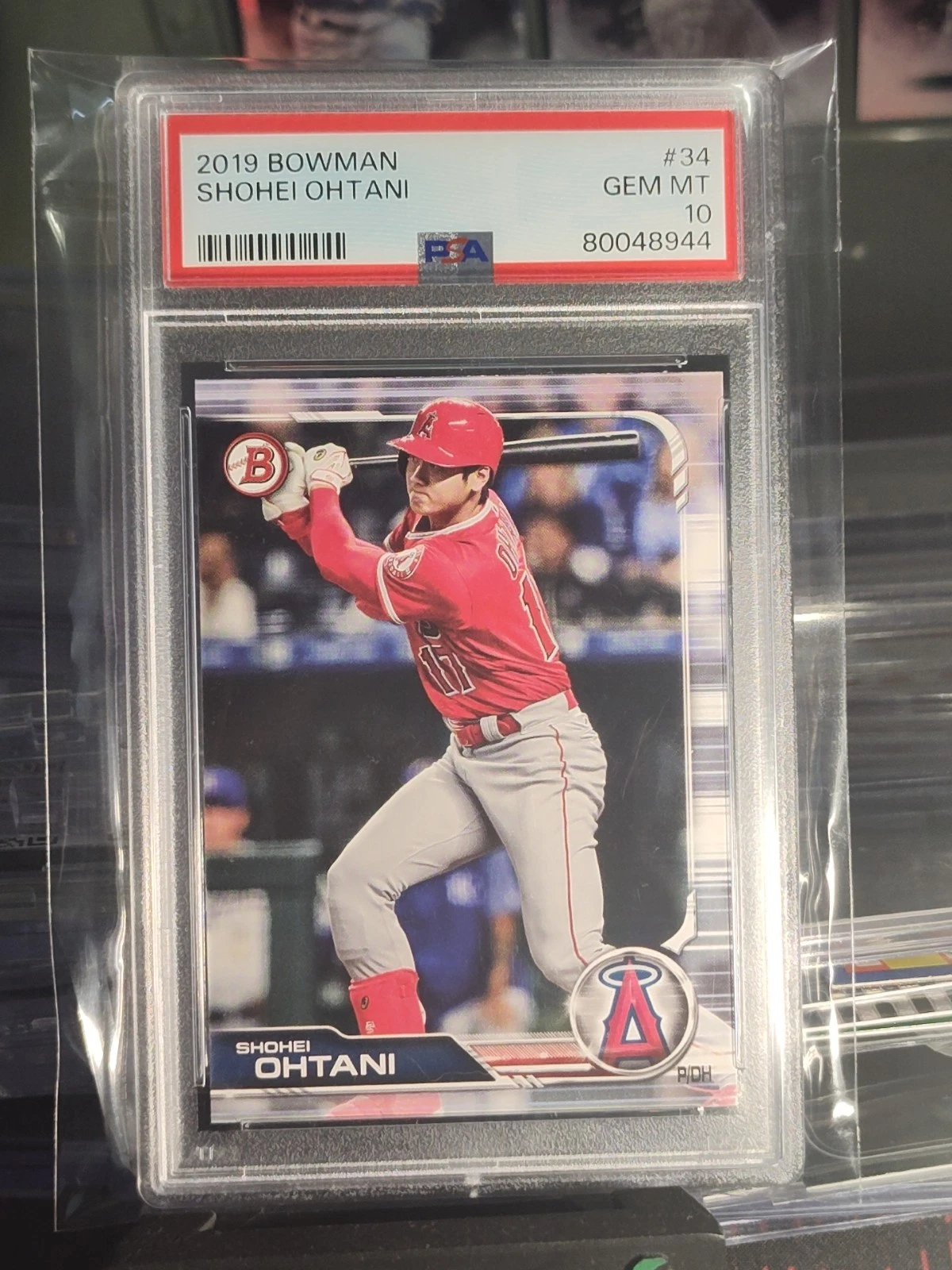 Deal for 2019 Bowman Baseball Shohei Ohtani PSA 10 Angels Dodgers #34