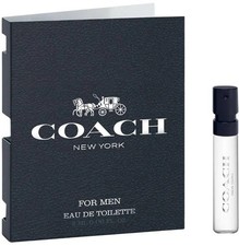 Coach New York For Men Eau de Toilette EDT 2ml 0.06oz Spray Sample Vial Travel