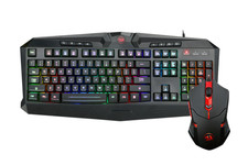 Redragon S101 Tastiera e Mouse da Gioco (Tedesco) / LED Gaming Keyboard Set Tedesco