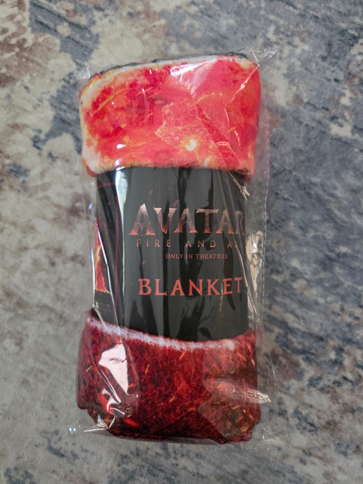Avatar Fire and Ash Throw Blanket movie promo 2025 New Unopened