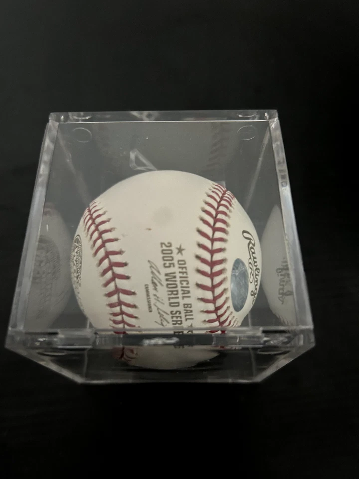 Jogo de beisebol SCOTT PODSEDNIK (Sox) assinado oficial 2005 WORLD SERIES 2 Walkoff - Imagem 2 de 3