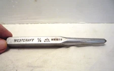 Vintage WESTCRAFT HR1619   1/4" Center Punch - Made in USA