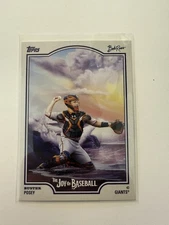 2025 Topps X Bob Ross The Joy of Baseball  Buster Posey #67 San Francisco Giants