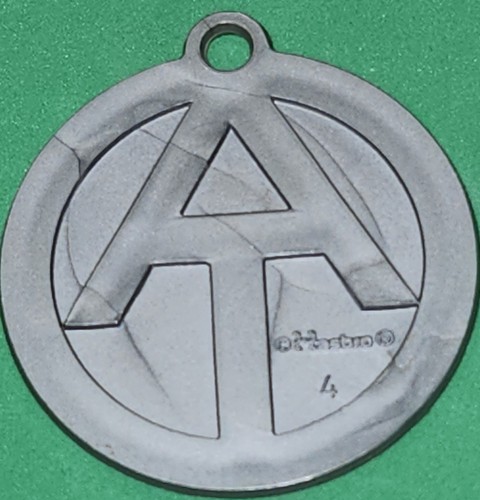 Vintage 1970 Hasbro GI Joe AT Adventurer Dog Tag - Picture 1 of 4