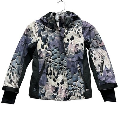 Molo Pearson Fine Feather Ski Snowboard Jacket Girls Size 116 Euro (US Size 6/7)