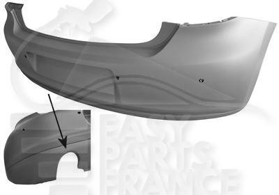 Pare-choc arrière sport Volkswagen Polo 2009 2011 2012 2013 2014 pièce carrosserie
