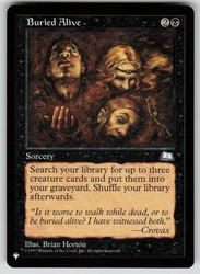 Buried Alive (The List) – Magic: The Gathering