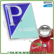 SCUDETTO STEMMA NASELLO VESPA GT GTS GTV 125 200 250 300 SUPER ORIGINALE PIAGGIO