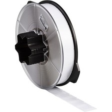 Brady WRAP-2-427 White Thermal Printer Vinyl Wire Marker Tape Labels 1”x1” B427