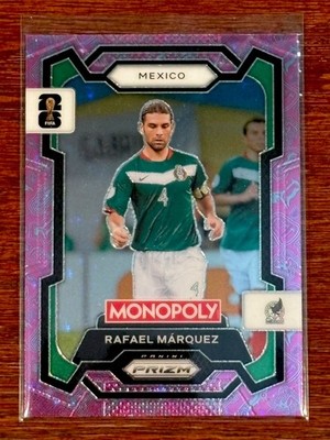 Rafael Marquez 2026 Monopoly FIFA World Cup Prizm Pink Stars
