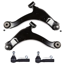 4Pcs Front Lower Control Arm Ball Joint Outer Tie Rod For 2001-2010 Chrysler PT