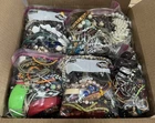 20lbs+ Lot of Vintage to Now WEARABLE Mixed Costume Jewelry Box Bulk Resale #4!