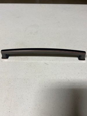 Hickory Hardware P3237-OBH 8-13/16'' Bridge Style Square Cabinet Handle - Bronze