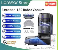 Laresar L30 Saug- & Wischroboter LiDAR 10000Pa 180 Min 4in1