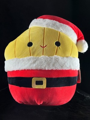 Squishmallows Floyd the Fries   Santa Edition (12'')