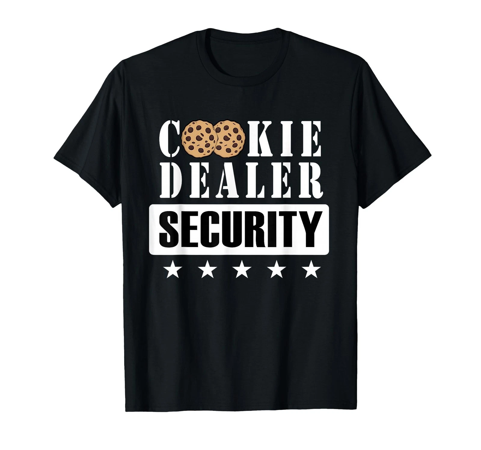 Cookie Dealer Security, Funny Scout Cookie Girl Baker Lover T-Shirt